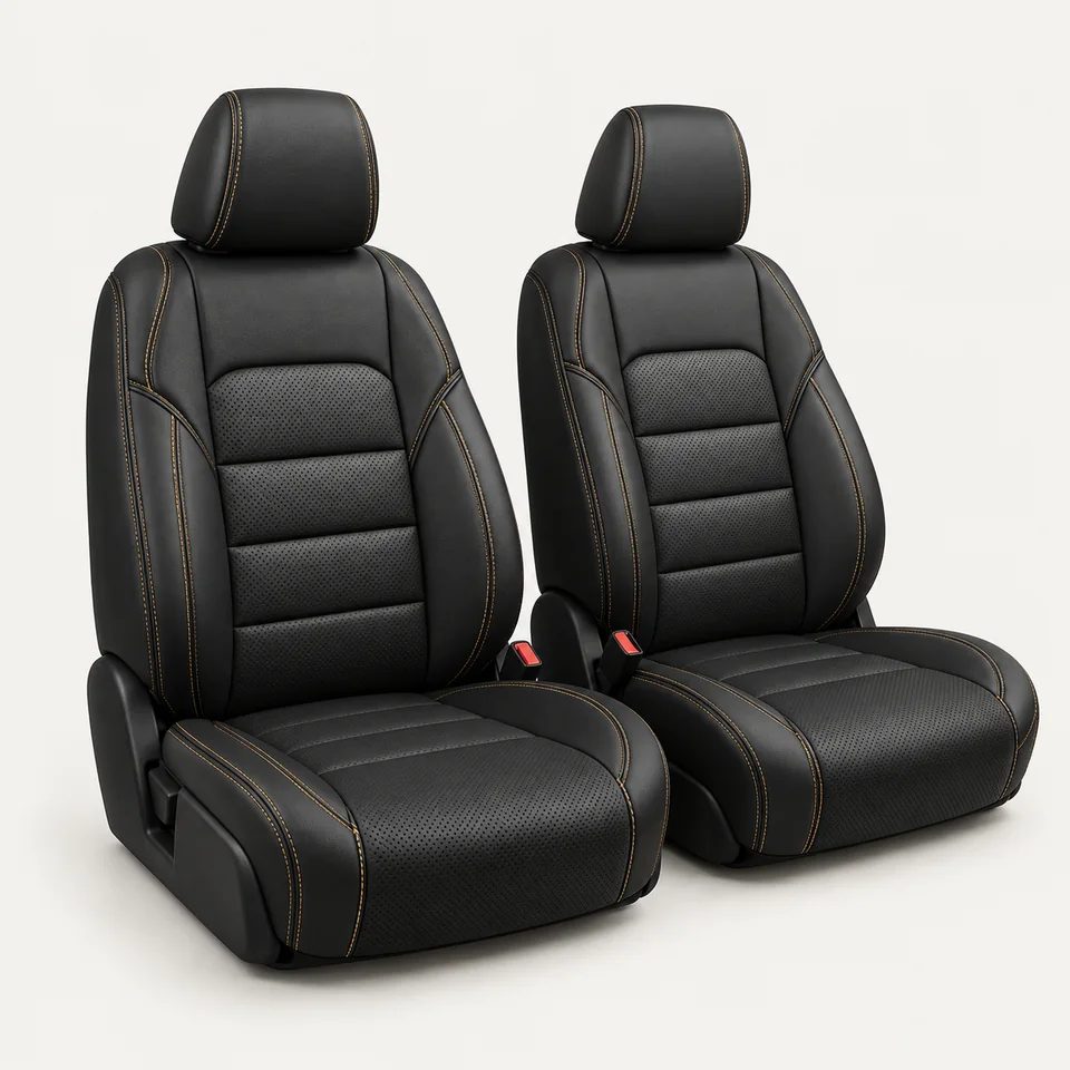 Illustrative unbranded seat covers sample, not an actual product photograph